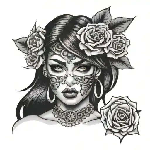 Speak No Evil Female Chicano Style