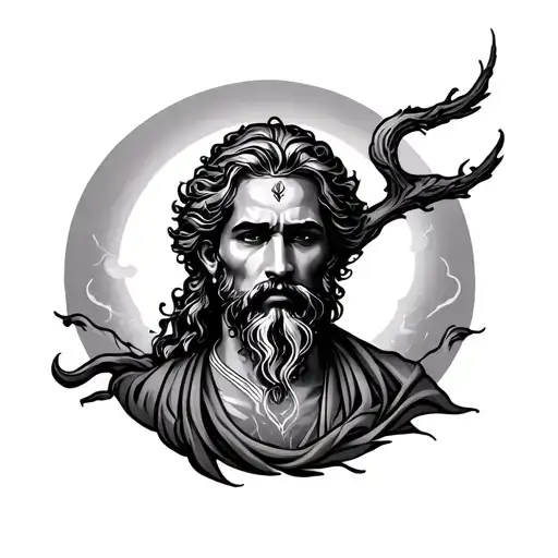 Spiritual Son Tattoo Designs For Father