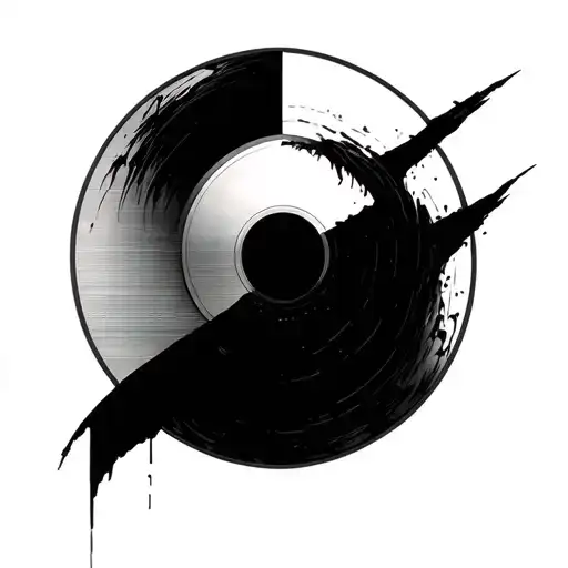 Radiohead Inspired Album Cover Merged