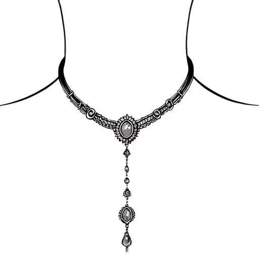 Choker Necklace For Hand