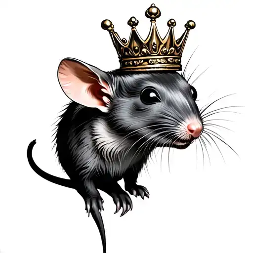 Rat With Crown