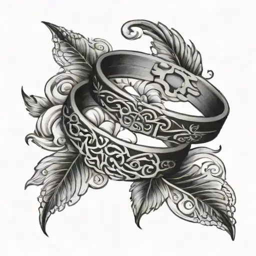 Bracelet Couple Tattoo Complementary