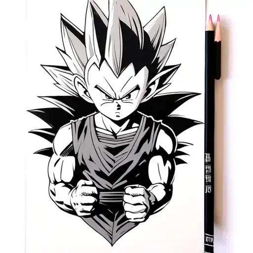 Kid Vegeta Dragon Ball