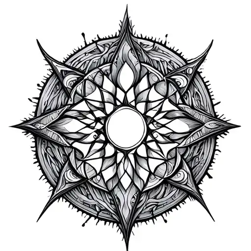 Sacred Geometry Yggdrasil