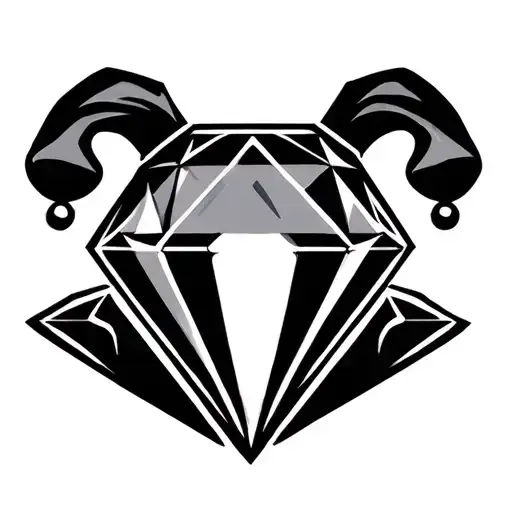 Harley Quinn Diamond Logo