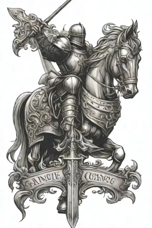 Bible Verse Knight Armor