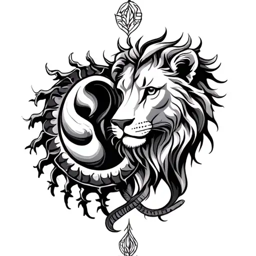 Cancer And Leo Zodiac Signs Intertwined