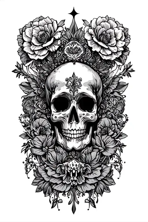 Party Scene With Elements