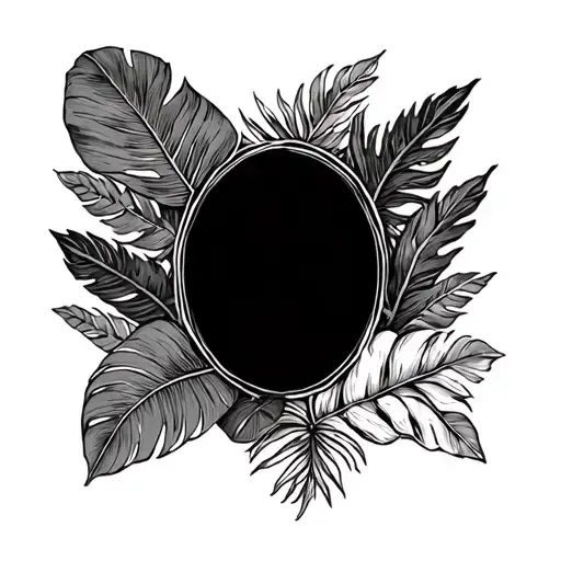 Tropical Plant Frame