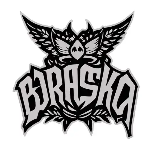Mexican Gang Font With The Name Of Braska