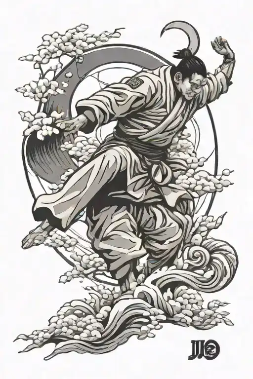 Elements Of Judo And Moon