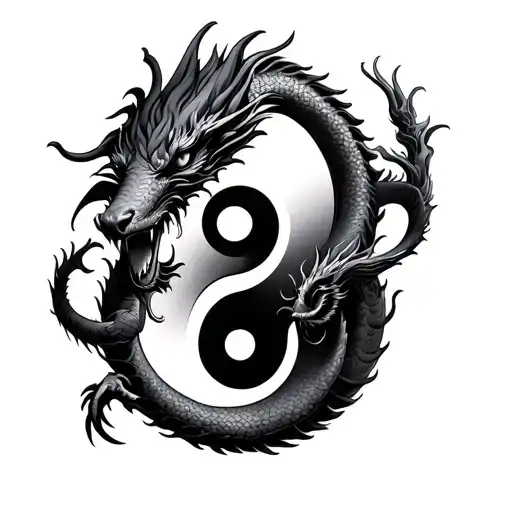 Aries Dragon Yin Yang