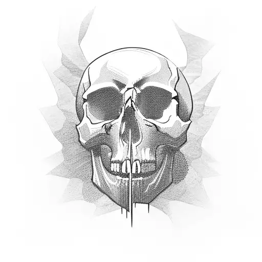 Skull With Spiral Staircase