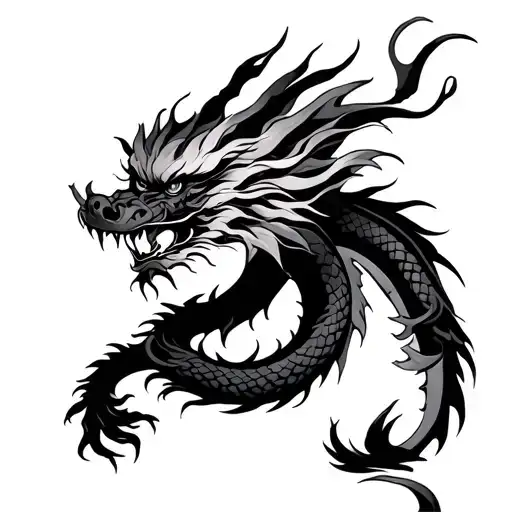 Oriental Dragon Armband