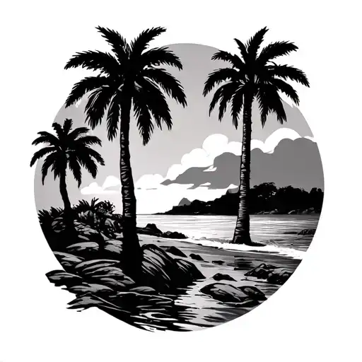 Palm Trees And California