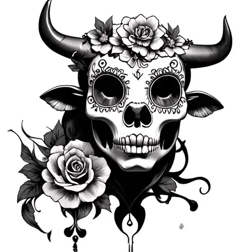 Catrina Mad Bull Face