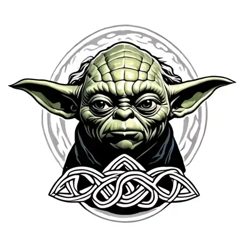 Yoda Celtic Knot