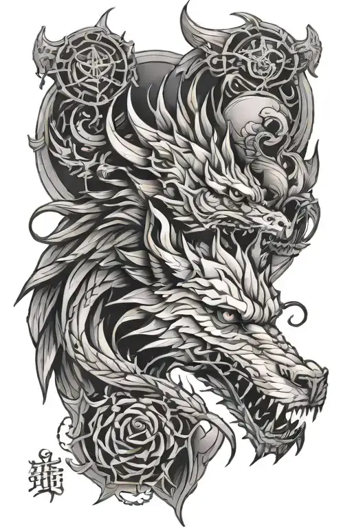 Scorpio Zodiac Sign And Direwolf Game Of Thrones Stark Wolf
