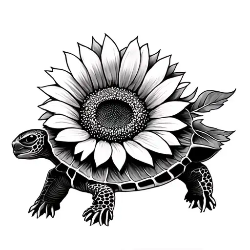 Sunflower Turtle