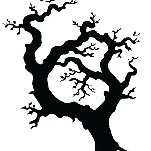 Tree With A Minimalist Style