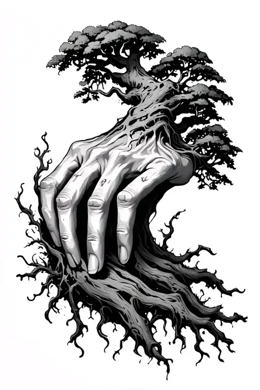 Poison Tree Growing From Fingers