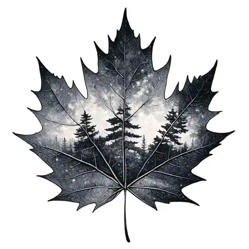 Maple Leaf Forest Inside