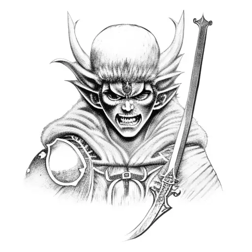 Berserk Guts With Sword