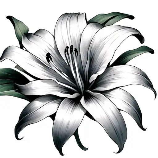 White Spider Lily