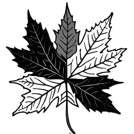 Snowflake And Maple Leaf Morphing