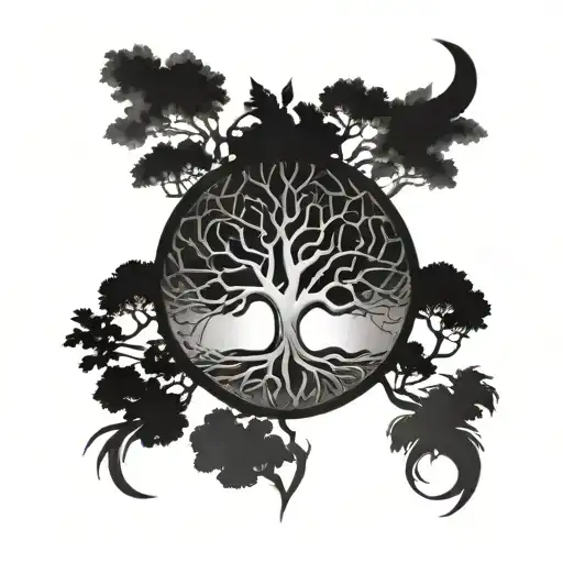 Tree Of Life In Matrix