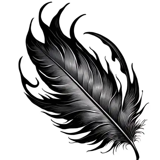 Black Feather Burning