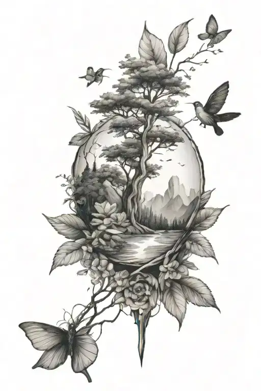 Nature And Travel Themed