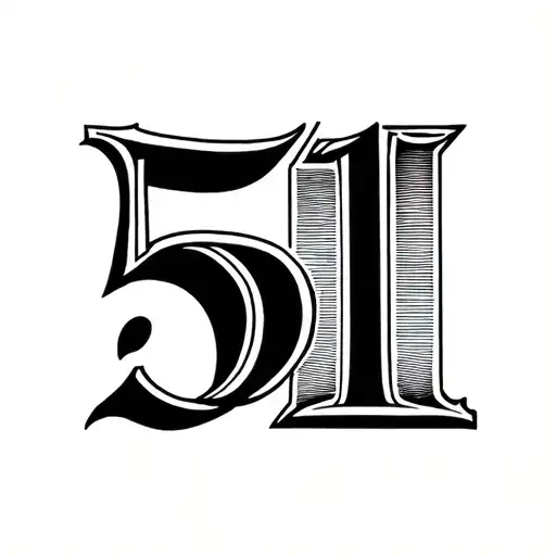 Roman Numeral 51 - Roman Numeral 5