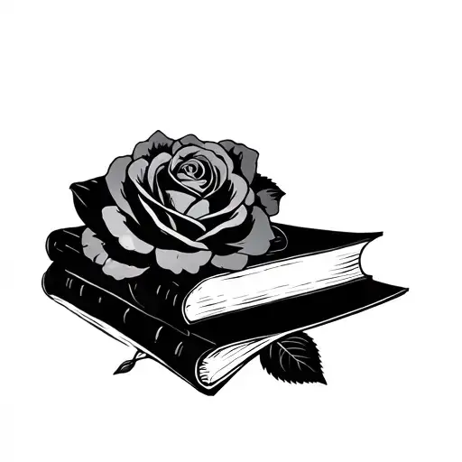 Books And Rose