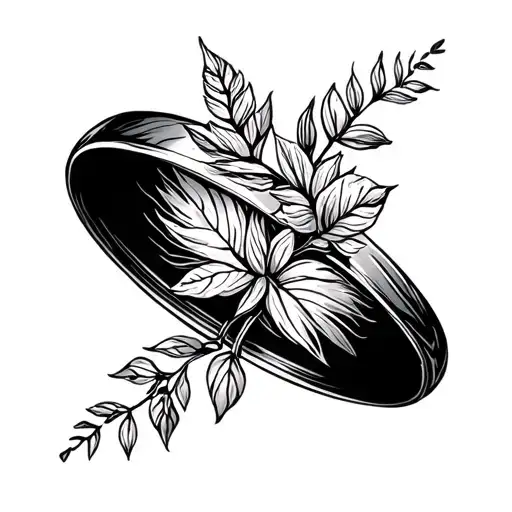 Plant Themed Wedding Band