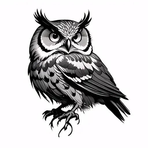 Owl And Bird