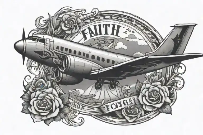Faith Love Plane Forever