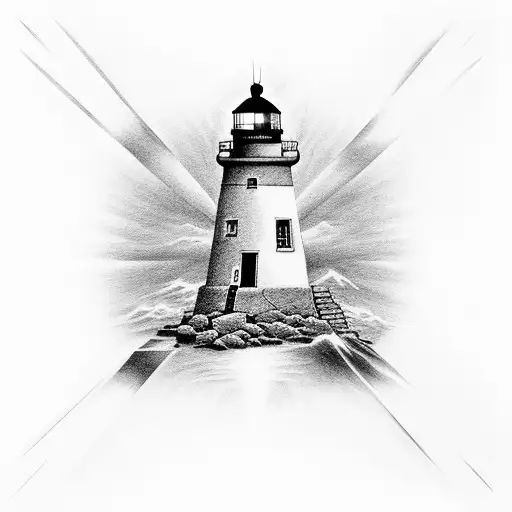 Lighthouse Wrap In The Infinity Symbol