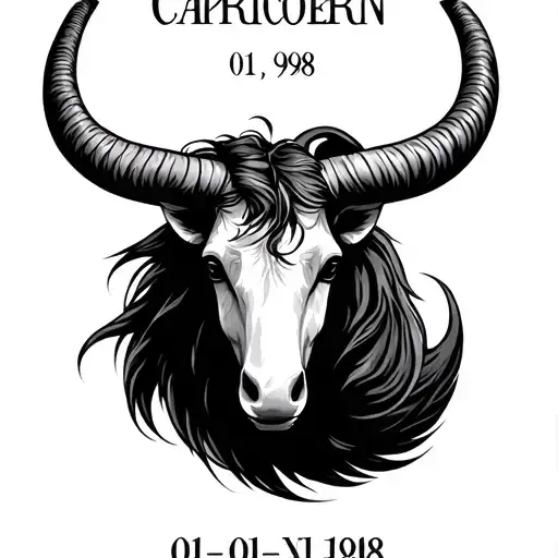 Capricorn Roman Numeral 01 09 1998 Date Of Birth