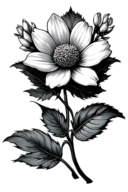 Mustard Seed Flower And Prayer Plant