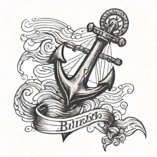 Anchor With Words 'Bring Me That Horizon'