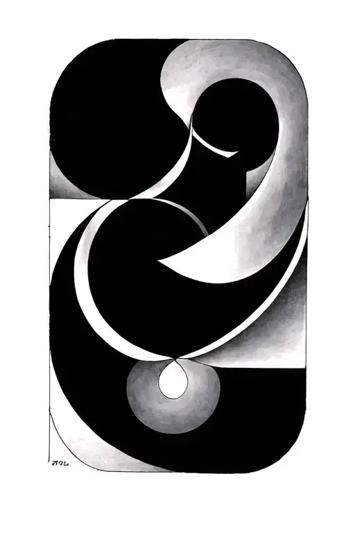 Mc Escher-inspired Optical Illusion