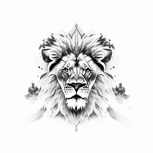 Lion Moon Cliff Leo Constellation