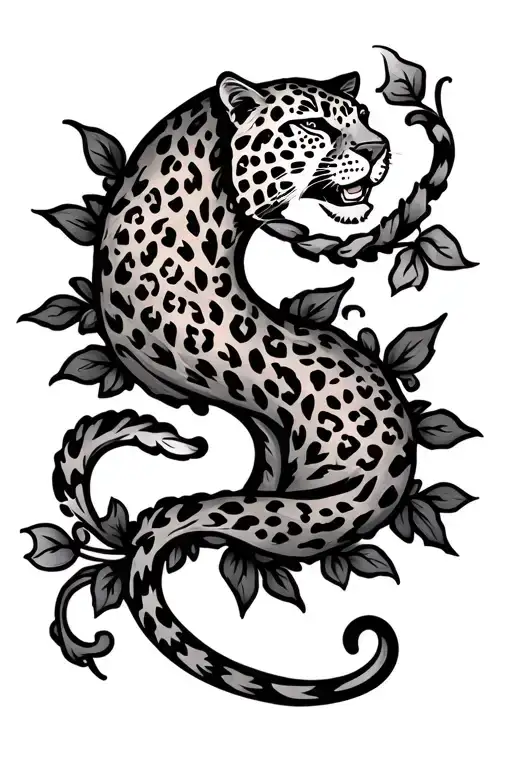 Leopard Vine Wrapping