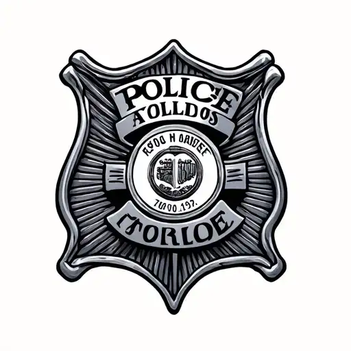 Police Badge 1002