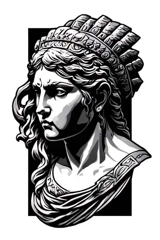 Artemis Statue Head