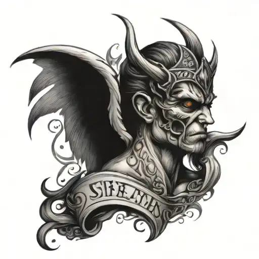 Banner And Ghetto Angel Half Demon