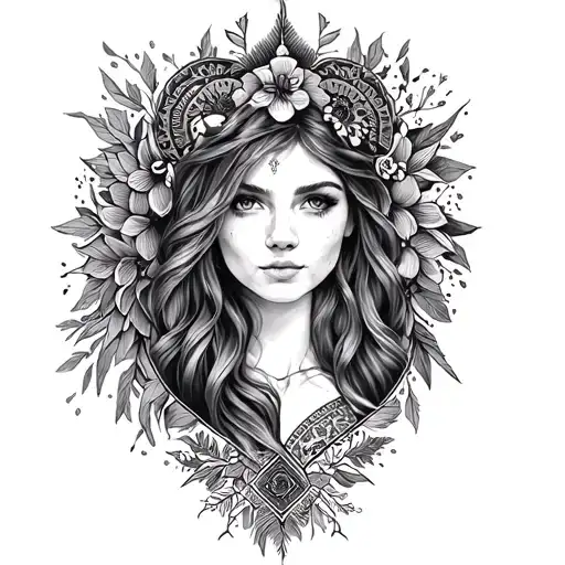 Nordic Sleeve Featuring Olivia And Katie