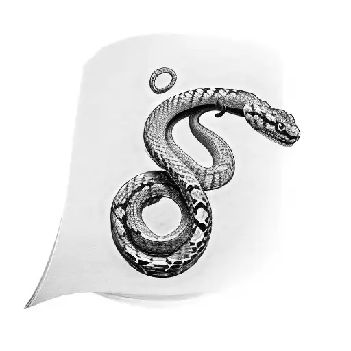 A Soldier Reading A Book With A Snake Wrapped Around Their Arm