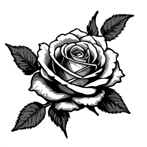 Black Out Rose